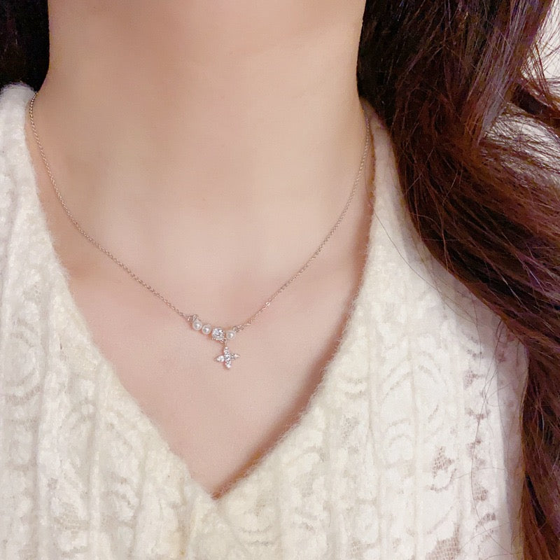 Beaded Star Pendant Necklace